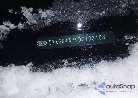 2013 Kia Optima Ex z USA, uszkodzony, nr VIN 5XXGN4A79DG103408